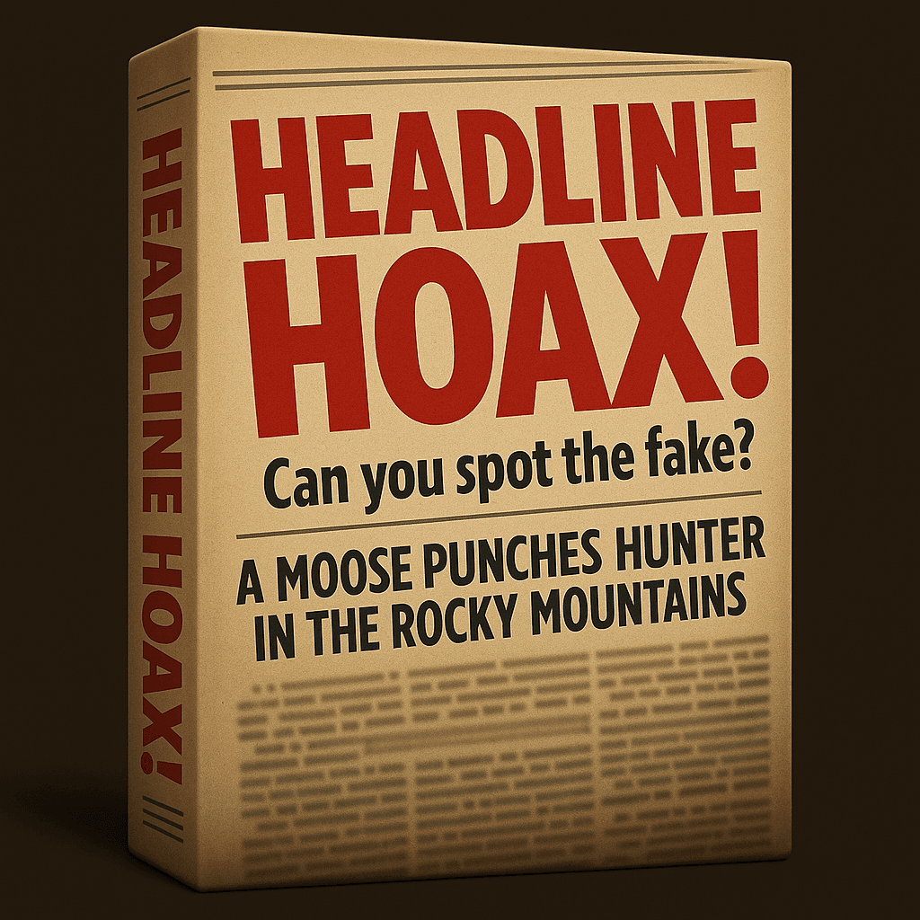 Headline Hoax prototype box